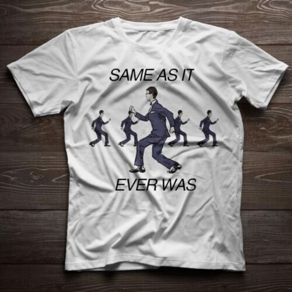 Same As It Ever Was - Talking Heads David Byrne T-Shirt - Picture 1 of 4